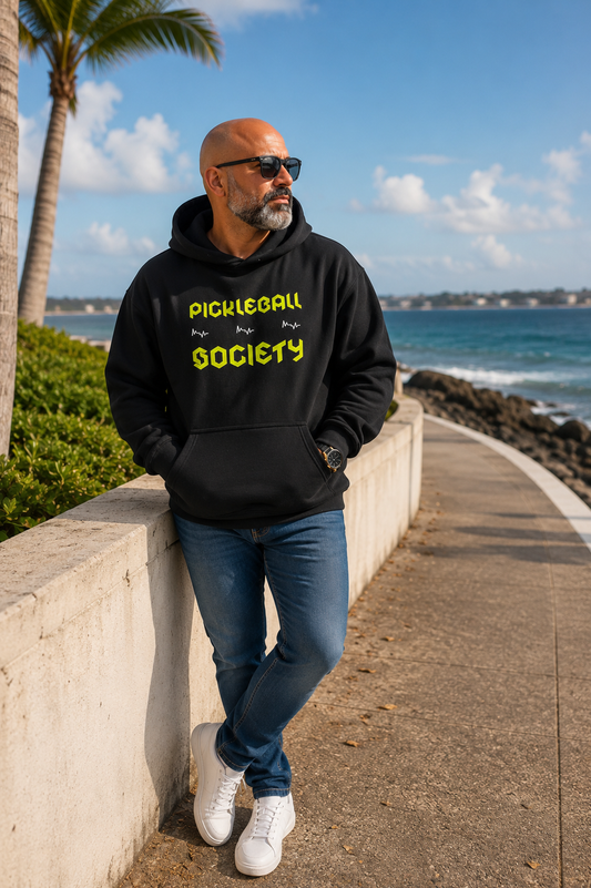 Pickleball Society | Retro Lime Hoodie