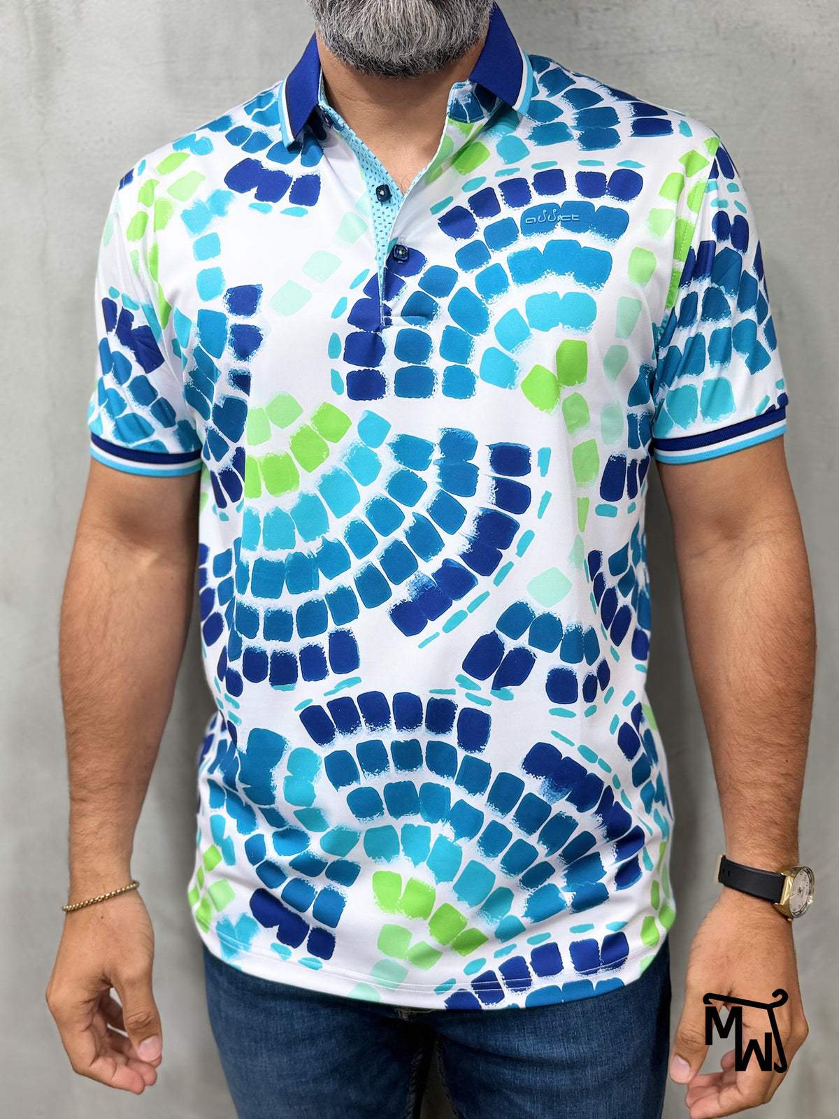 Camisa Polo - Warm Waves, corte normal fit, de MW Closet PR