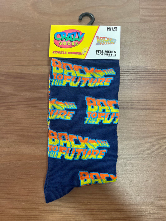Crazy Socks - Back to the Future