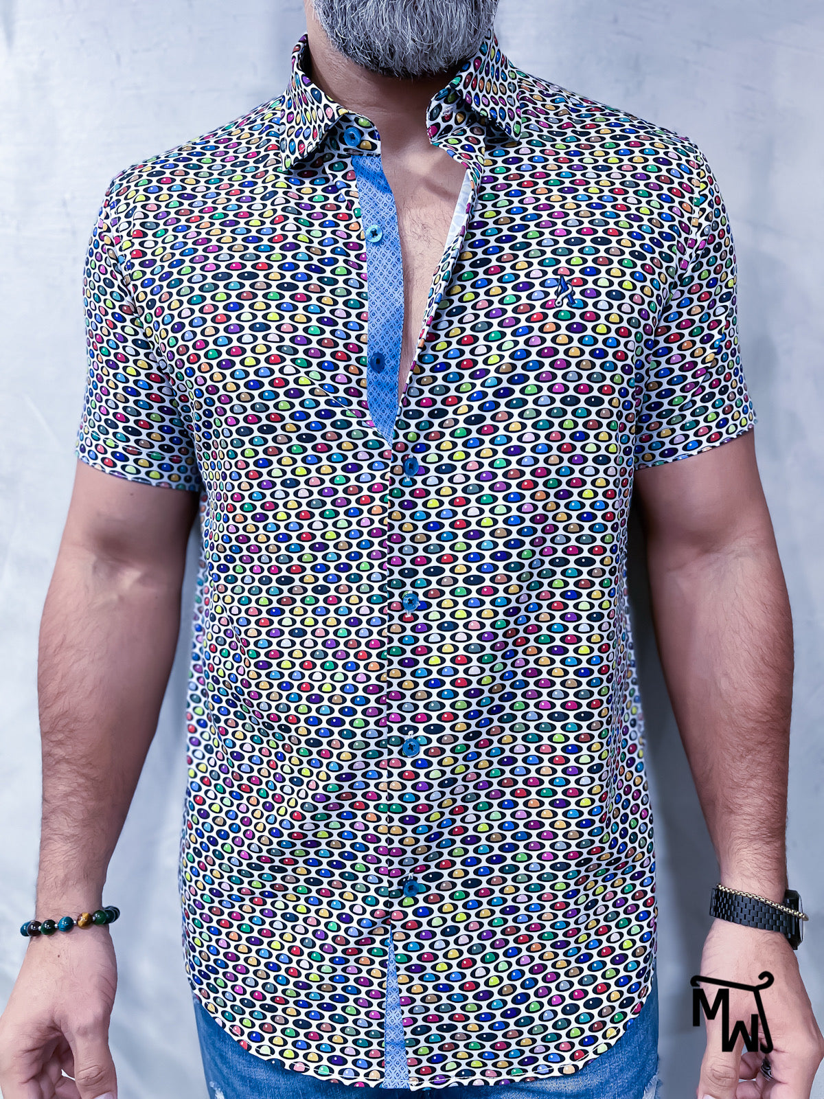 Camisa Manga Corta “I Gotta Feeling” (Slim Fit)