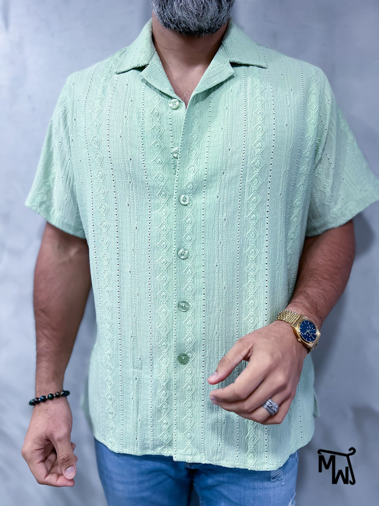 Camisa Manga Corta Resort “Seabreeze Heaven”