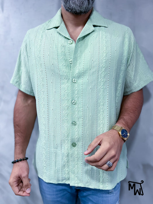 Camisa Manga Corta Resort “Seabreeze Heaven”