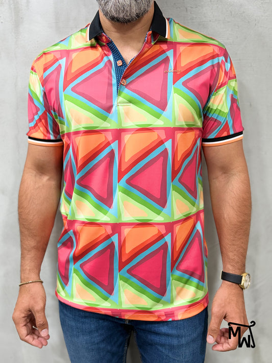 Camisa Polo - “Golden Tide” (Normal Fit)