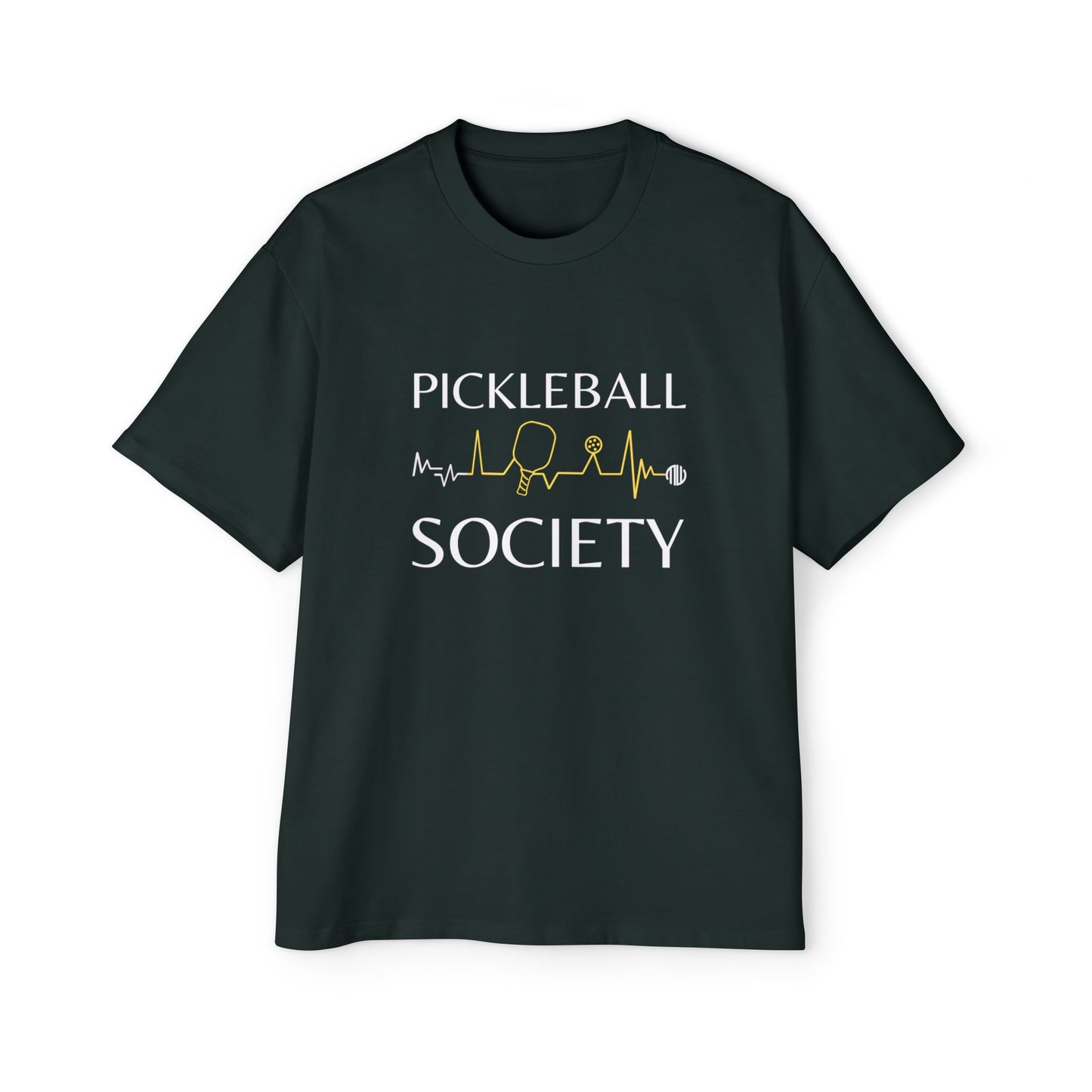 MW Pickleball Society Oversized Tee - Fun Casual Wear for Pickleball Lovers