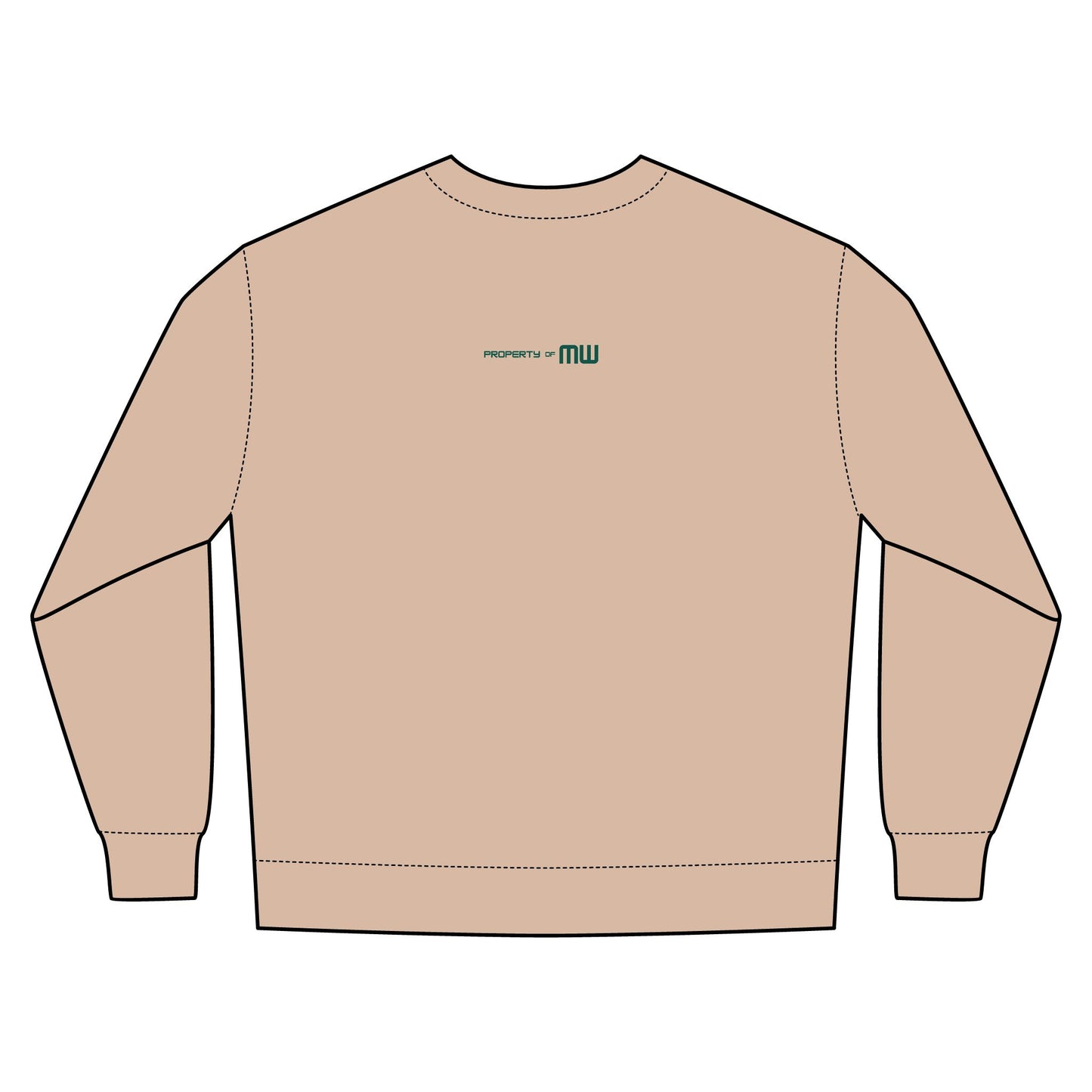 POFMW Cool Urban Crewneck Sweatshirt, Cozy Streetwear, Gift for Friends, Casual Outfit, Unisex Fashion, Everyday Wear