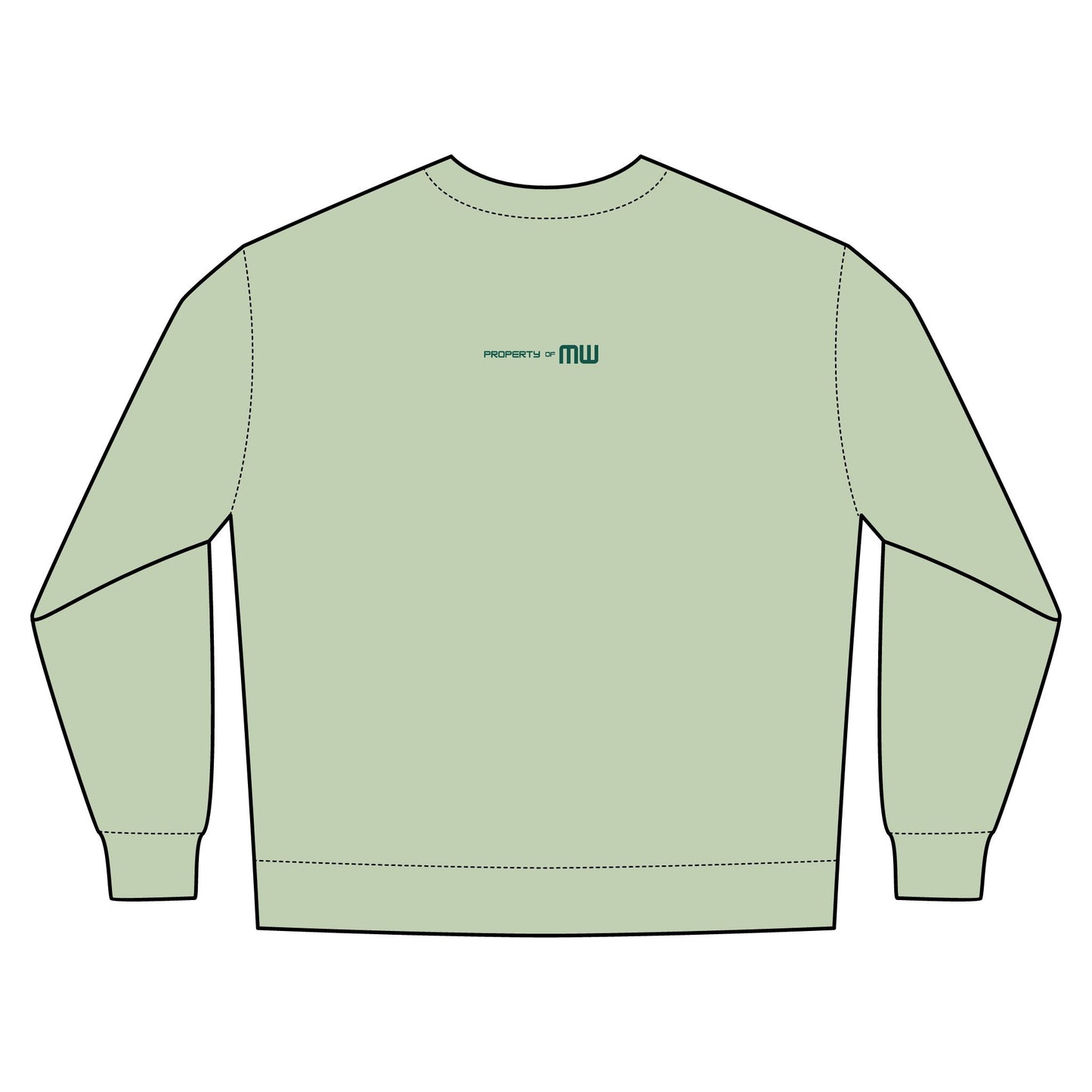 POFMW Cool Urban Crewneck Sweatshirt, Cozy Streetwear, Gift for Friends, Casual Outfit, Unisex Fashion, Everyday Wear