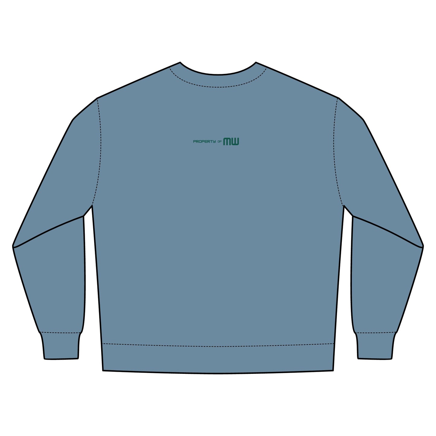 POFMW Cool Urban Crewneck Sweatshirt, Cozy Streetwear, Gift for Friends, Casual Outfit, Unisex Fashion, Everyday Wear