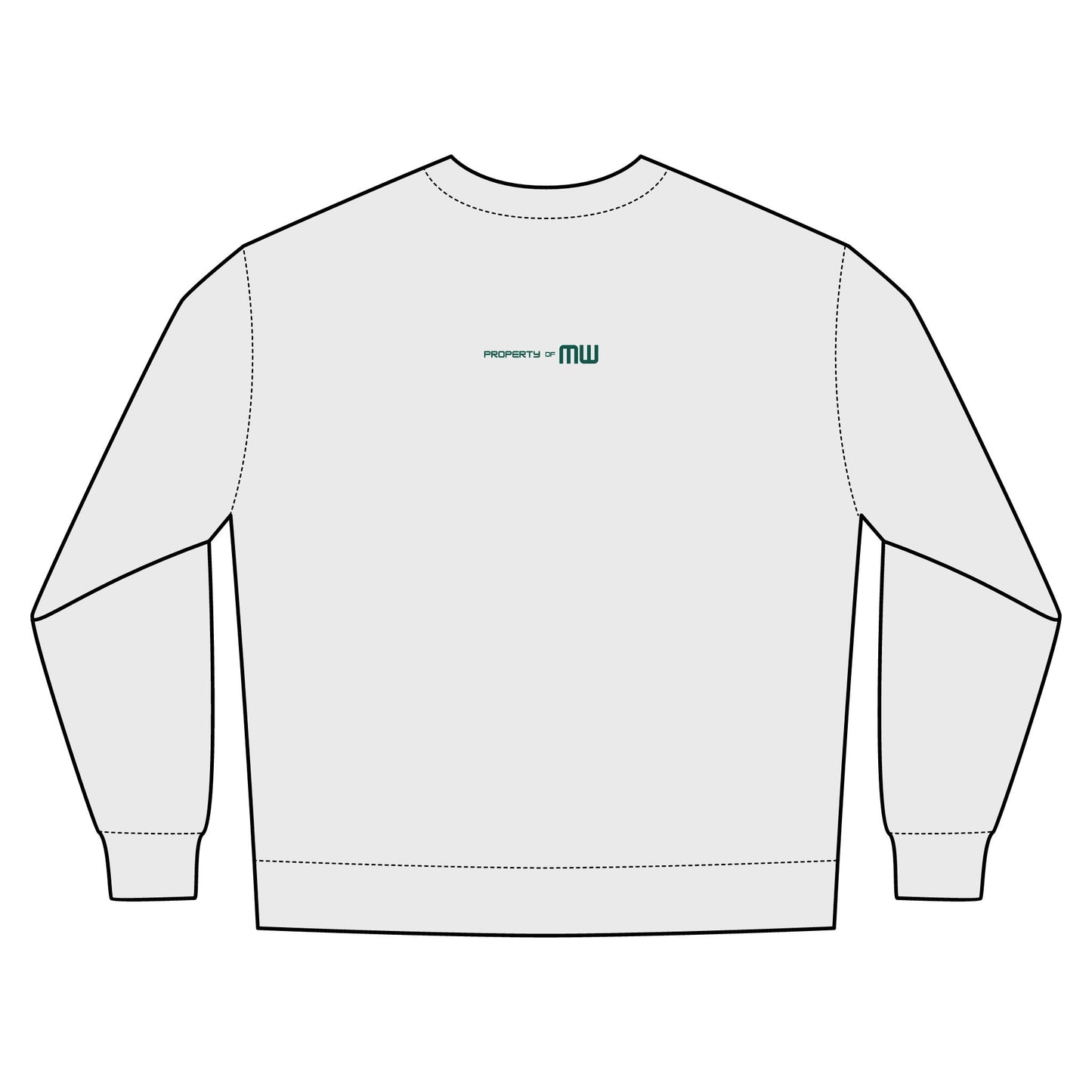 POFMW Cool Urban Crewneck Sweatshirt, Cozy Streetwear, Gift for Friends, Casual Outfit, Unisex Fashion, Everyday Wear