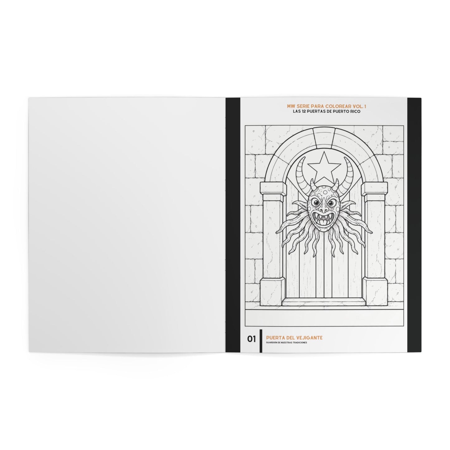 Libro para colorear Las 12 Puertas de Puerto Rico | Coloring Book, de Printify, vista 3