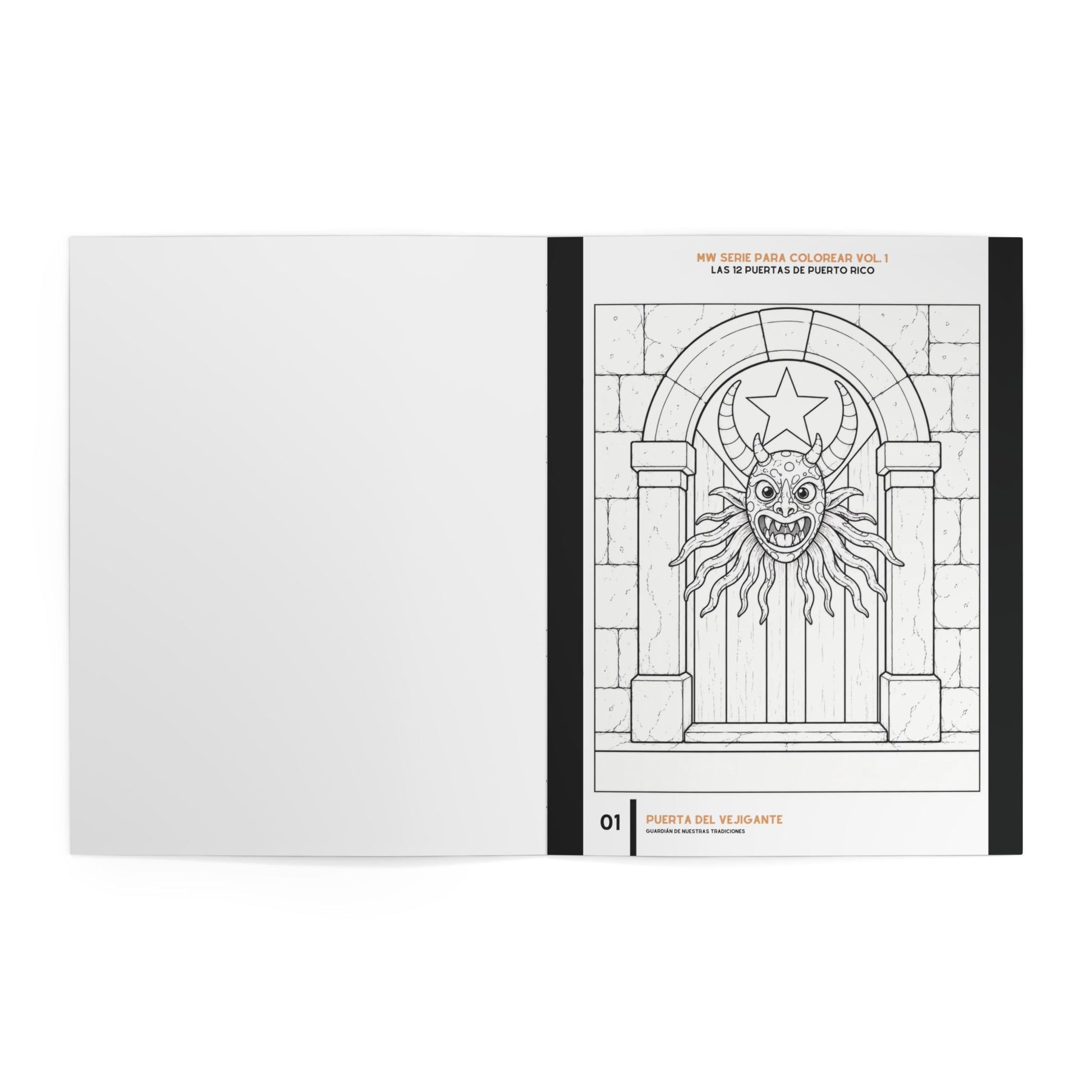 Libro para colorear Las 12 Puertas de Puerto Rico | Coloring Book, de Printify, vista 3