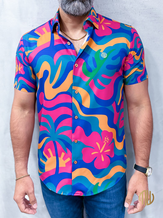 Camisa MWS15-003 "FLOR de MAYO" (S15)