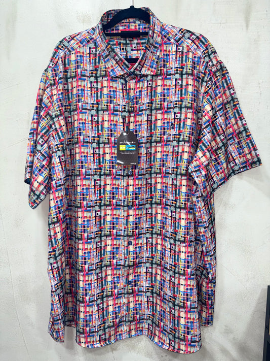 Camisa Manga Corta-  “Alegría y paz” (Normal Fit)