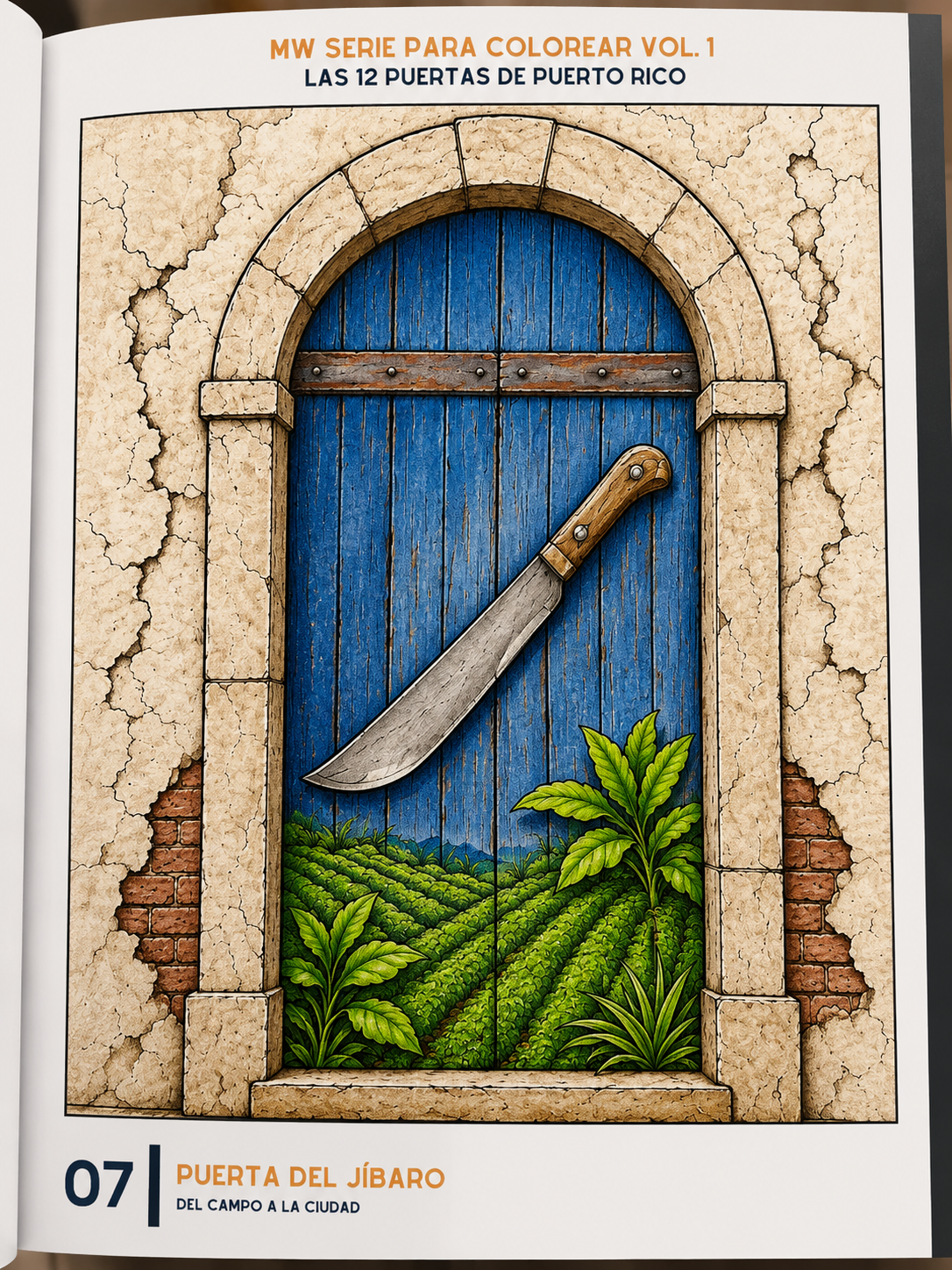 Libro para colorear Las 12 Puertas de Puerto Rico | Coloring Book, de Printify, vista 5