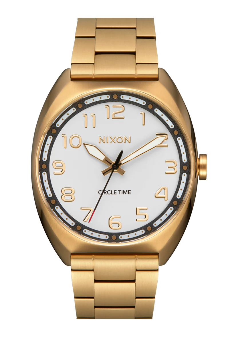 Nixon - Mullet Stainless Steel (Light Gold / White)