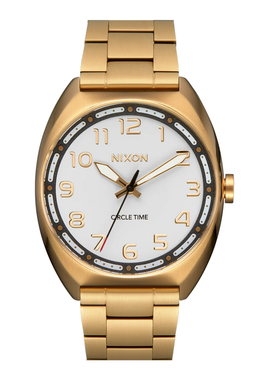 Nixon - Mullet Stainless Steel (Light Gold / White)