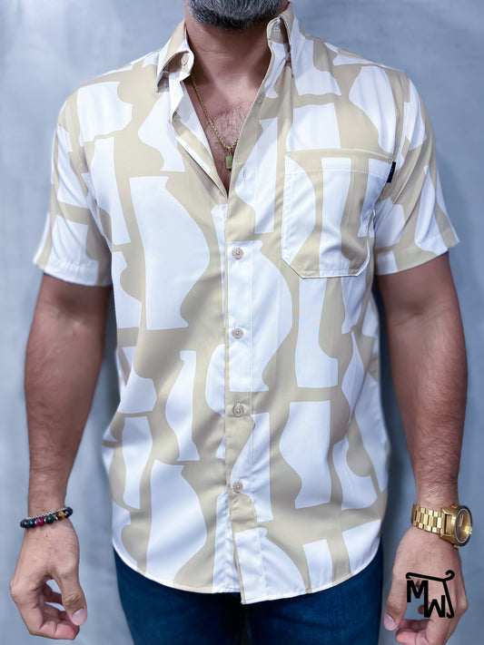Camisa Híbrida- “Holiday Era” (Normal Fit)