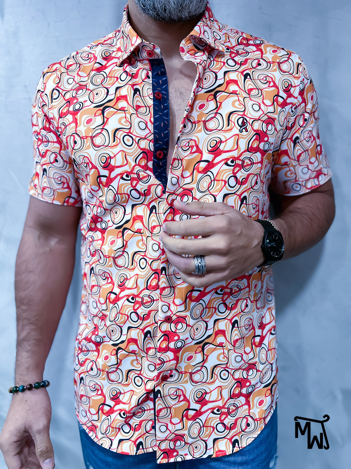 Camisa Manga Corta “Better Together” (Slim Fit)