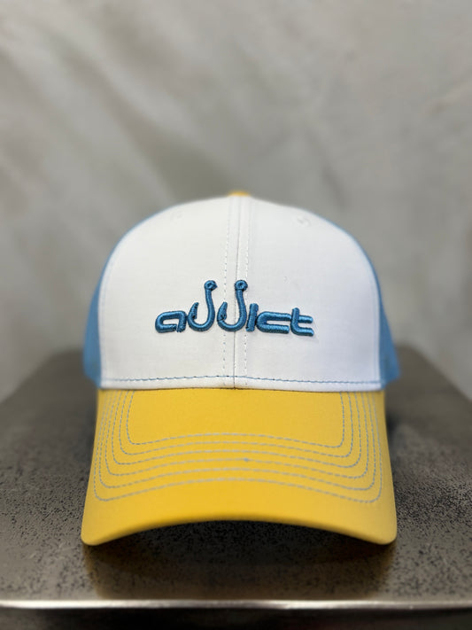 Gorra Addict (BLUE/WHITE/YELLOW)