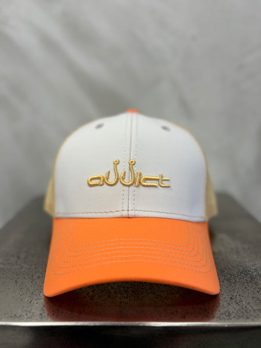 Gorra Addict (ORANGE/CREAM)