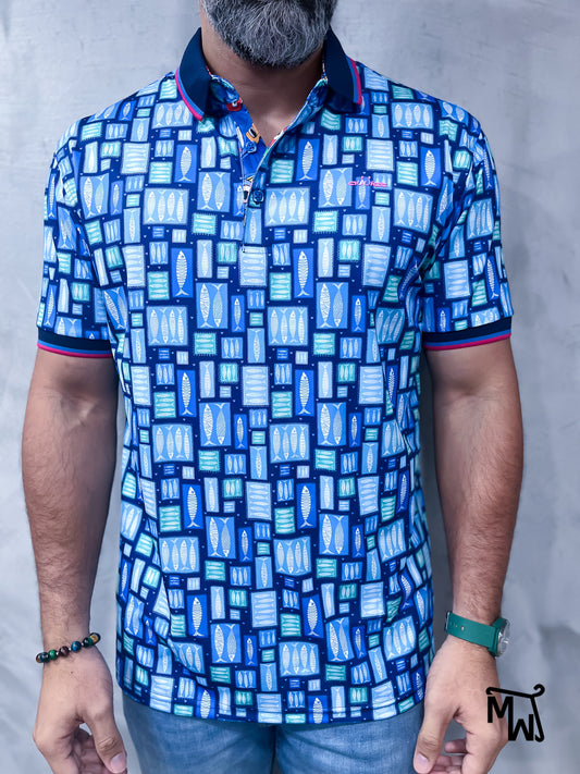 Camisa Polo “Keep calm and Jingle on”