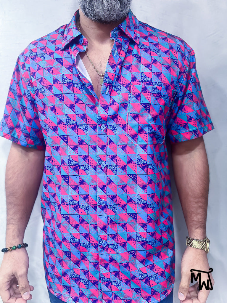 Camisa Híbrida- “SPLASH ZONE” (Normal Fit)
