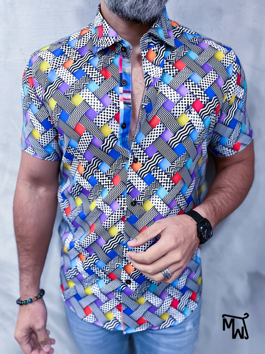 Camisa Manga Corta “This Magic Moment” (Slim Fit)
