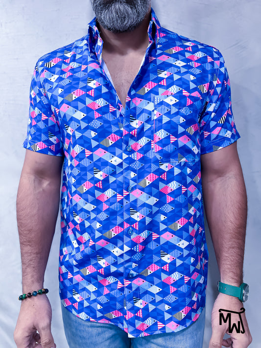 Camisa Híbrida " Fishy 2.0 " (Normal Fit)