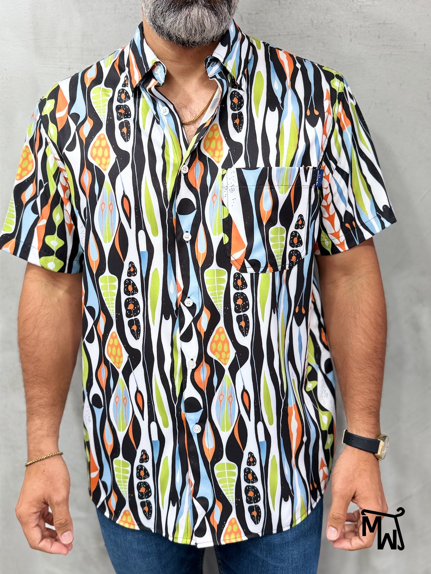 Camisa Híbrida "Soft Green" (Normal Fit)