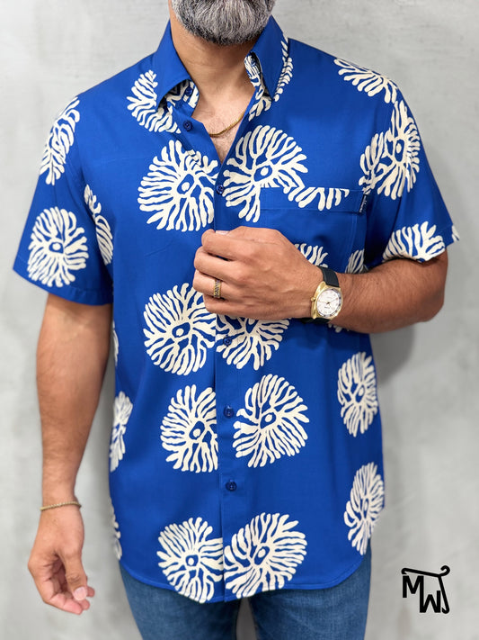 Camisa Híbrida "Ocean Light" (Normal Fit)