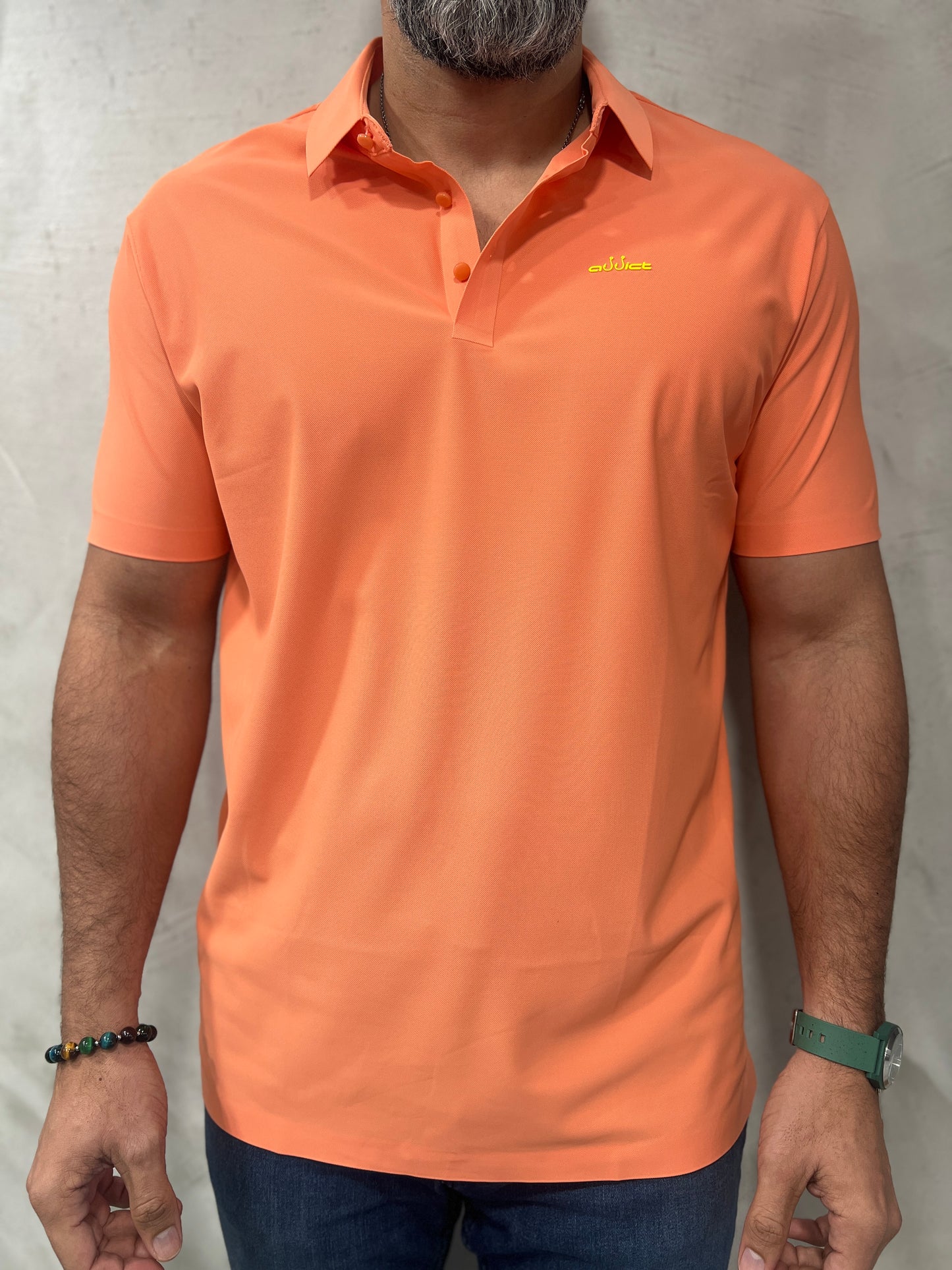 Camisa Polo - Peach