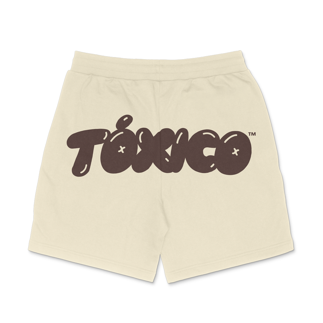 "Tóxico Terry Short" (Bone White)