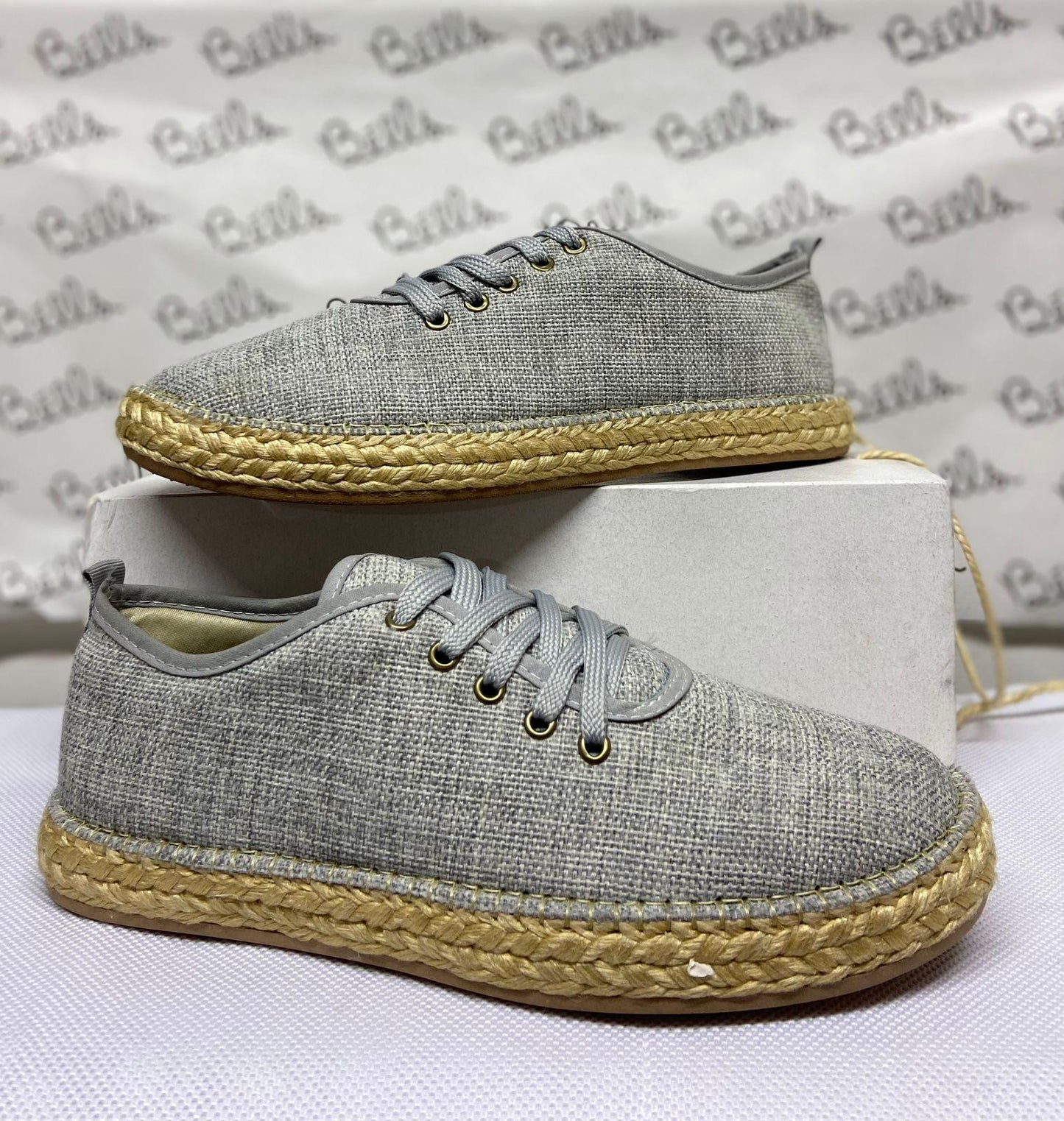 Calzado Alpargata/Tenis (Color Gris)