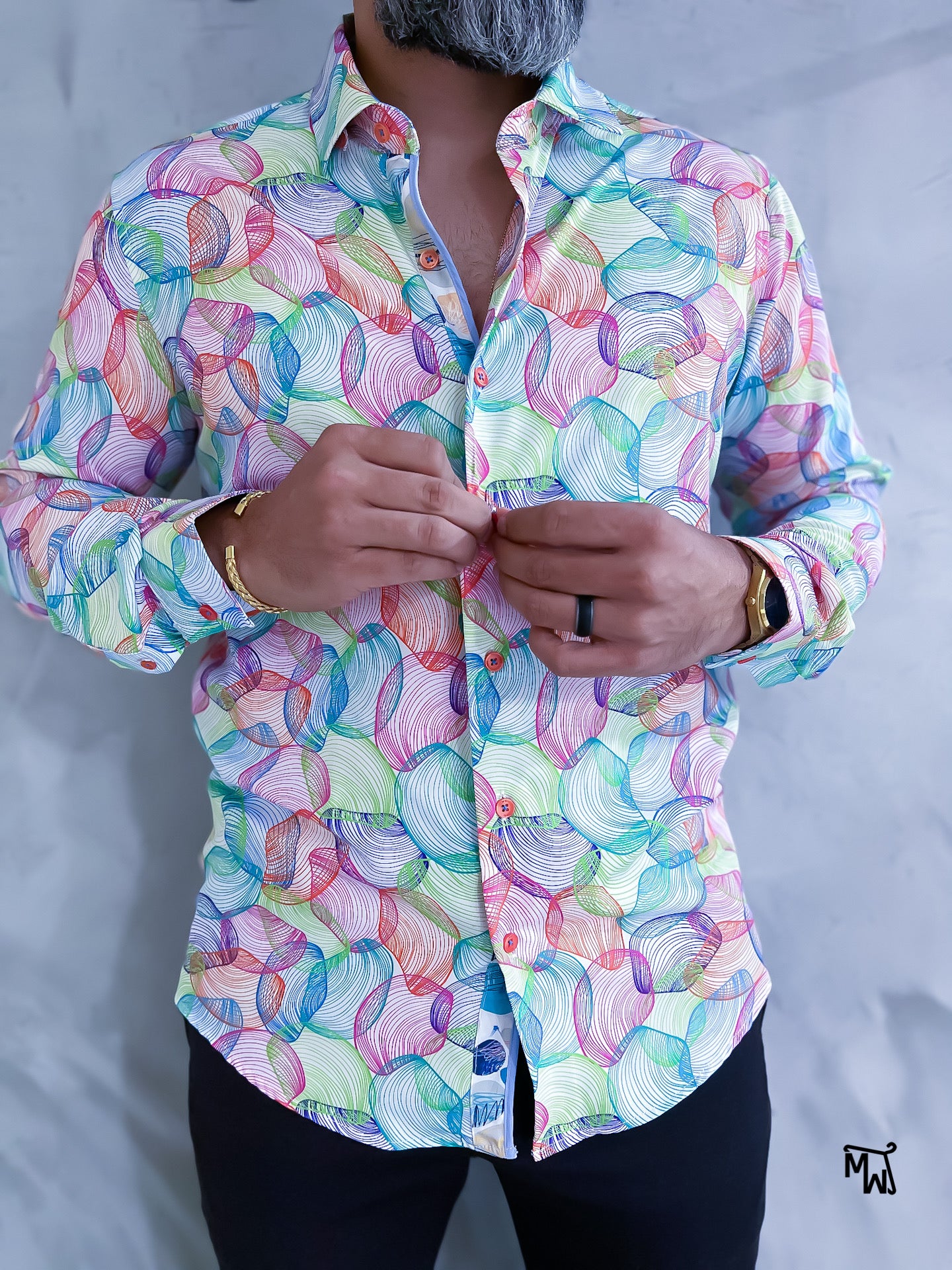 Camisa Manga Larga- “Bosque seco”