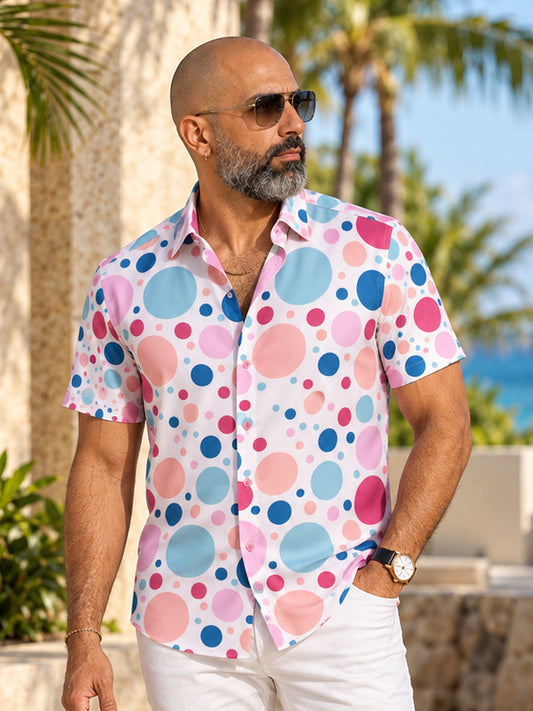 Edberto con camisa MW Candy Rush, portada lifestyle